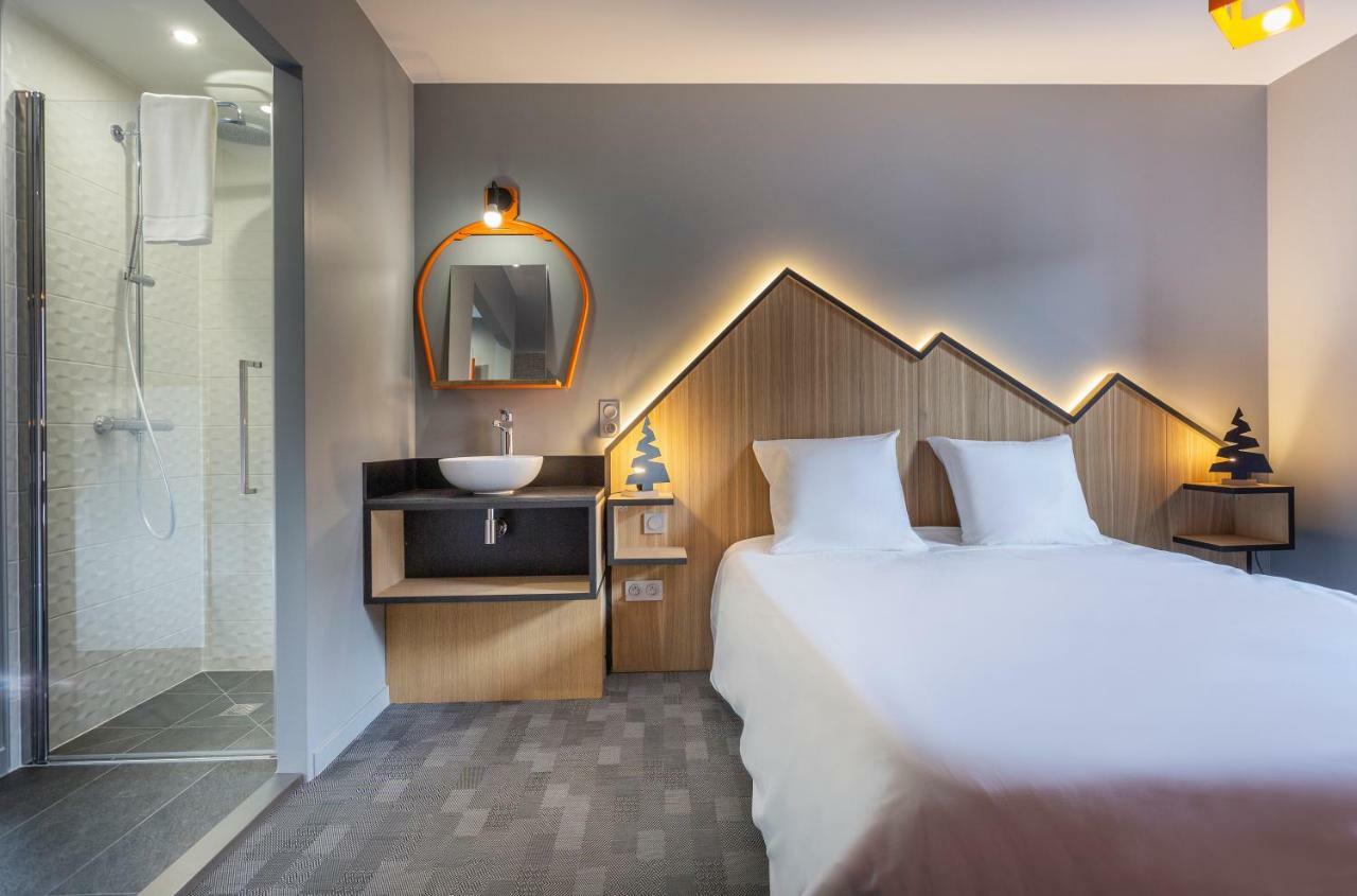 Hotel Base Camp Lodge - Bourg Saint Maurice Bagian luar foto