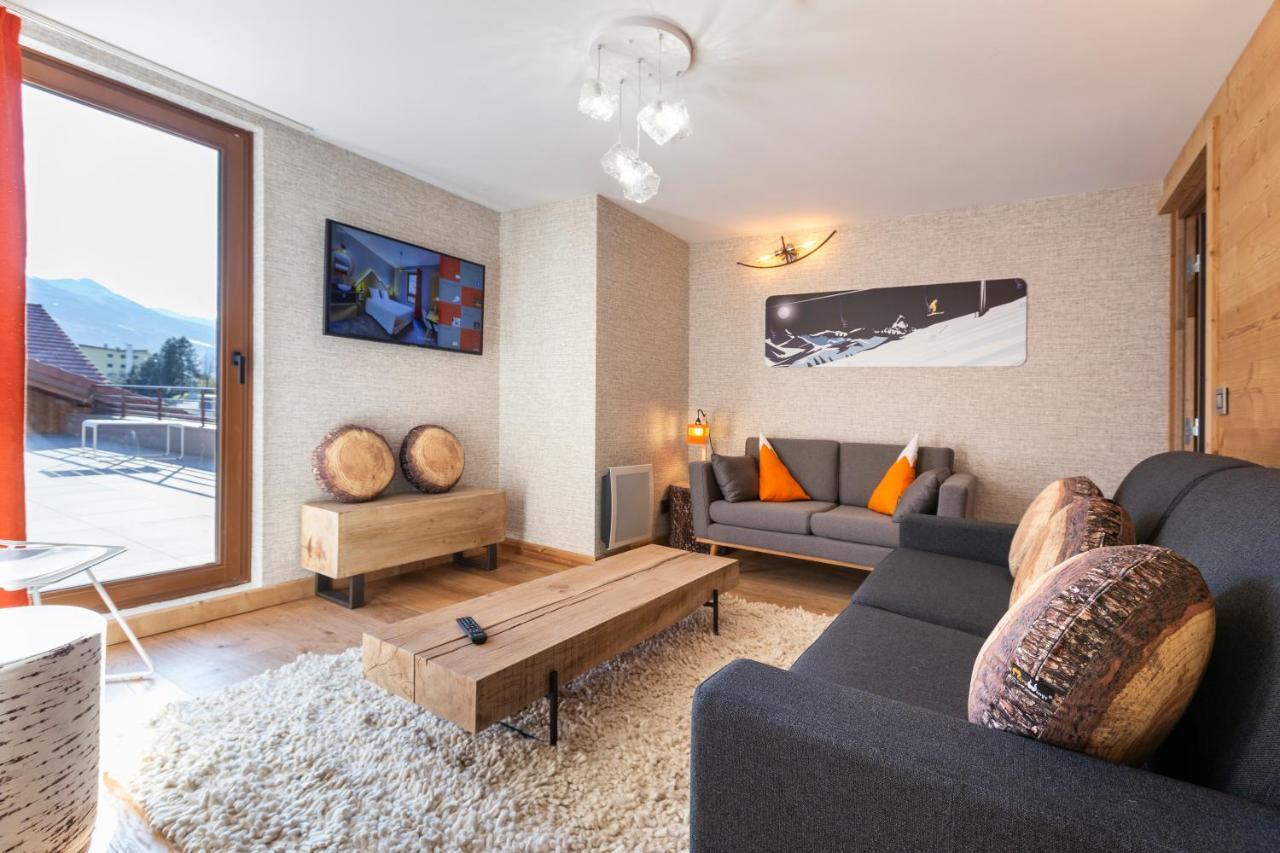 Hotel Base Camp Lodge - Bourg Saint Maurice Bagian luar foto