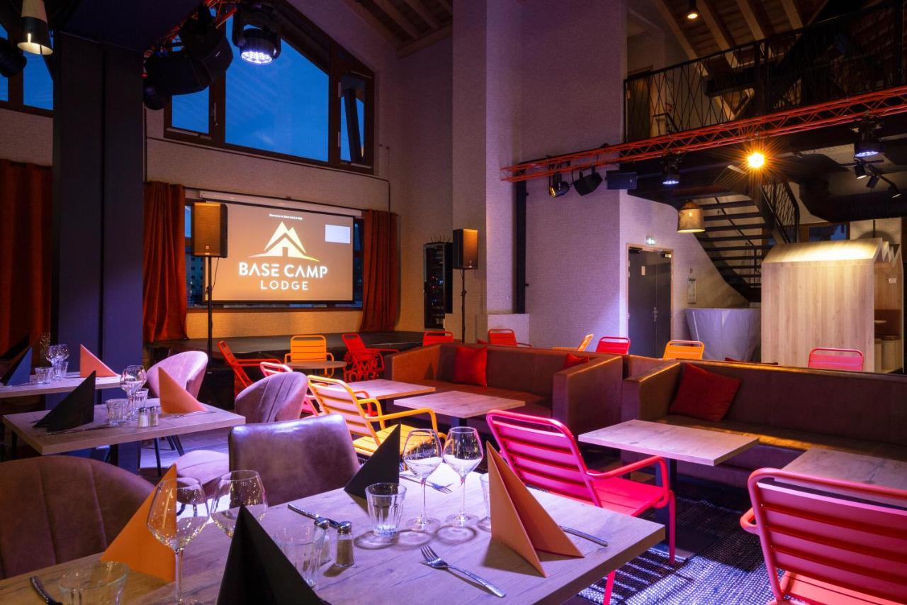Hotel Base Camp Lodge - Bourg Saint Maurice Bagian luar foto