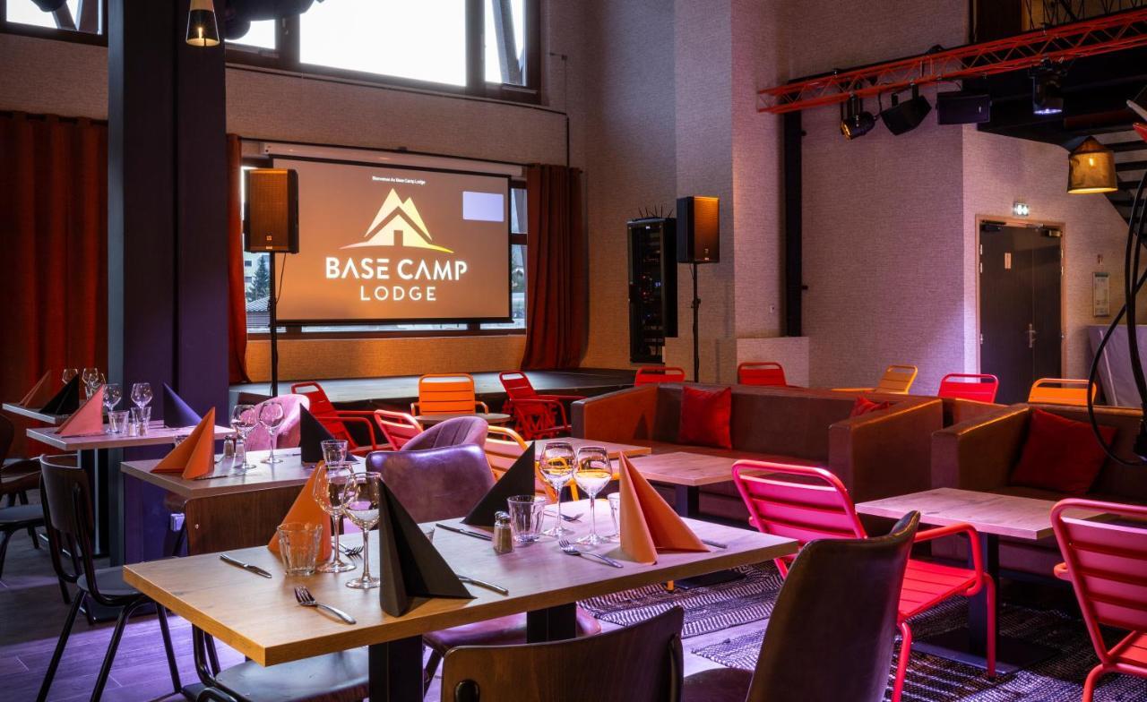 Hotel Base Camp Lodge - Bourg Saint Maurice Bagian luar foto