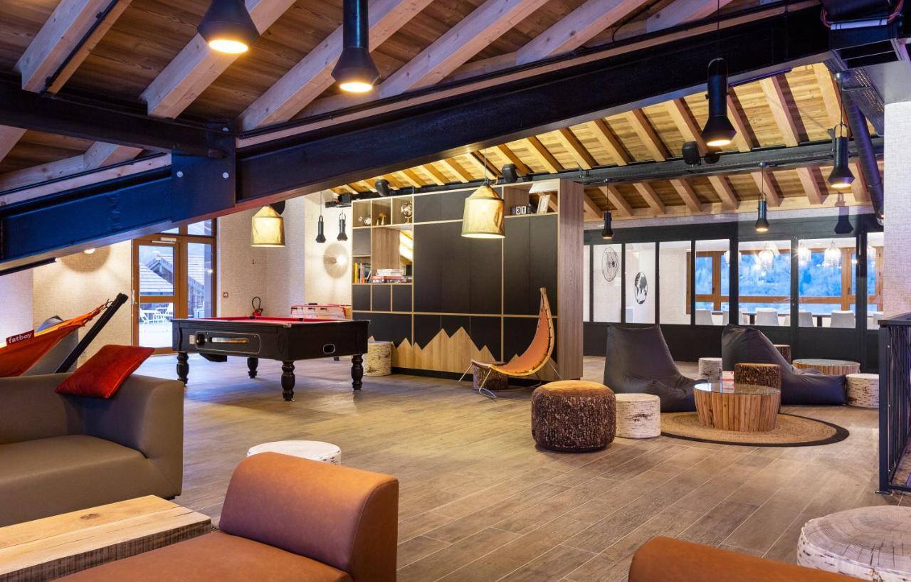 Hotel Base Camp Lodge - Bourg Saint Maurice Bagian luar foto